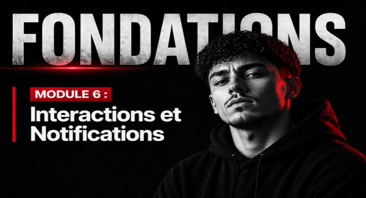 Interactions et Notifications