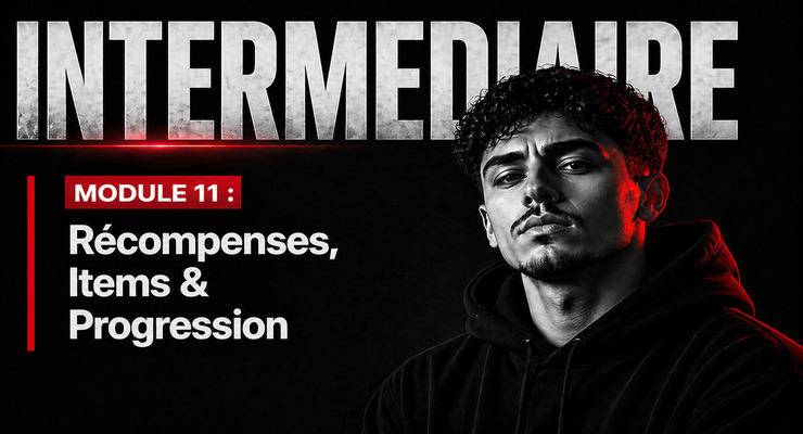 Récompenses, Items & Progression